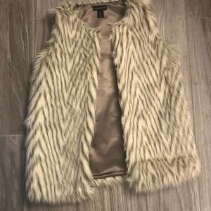 Cynthia Rowley Faux Fur Vest